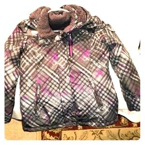 ZeroXposur Jacket Woman's Black & Purple Large EUC